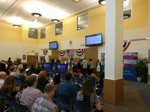 Myriam Norman Citizenship Cereomony 8-11-2017