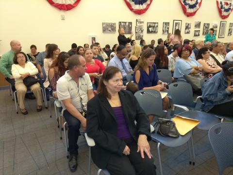 Hilda Garcia Casado at Myriam Norman Citizenship Ceremony 8-11-2017