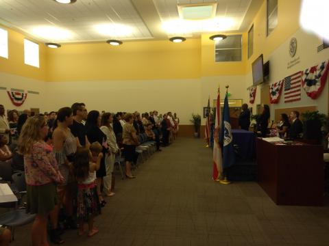 Federal Representatives Talking to the Group 8-11-2017