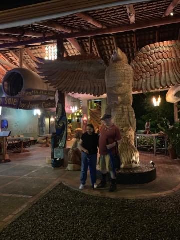 Costa Verde Restaurant Manuel Antonio, Costa Rica With Myriam Norman and Ronald Norman