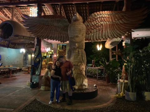 Costa Verde Restaurant Manuel Antonio, Costa Rica With Myriam Norman and Ronald Norman