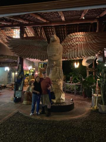 Costa Verde Restaurant Manuel Antonio, Costa Rica With Myriam Norman and Ronald Norman