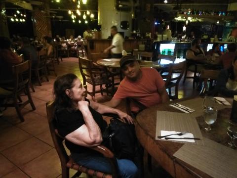Costa Verde Restaurant Manuel Antonio, Costa Rica With Marjorie Soto, Steven Strasburger and Myriam Norman