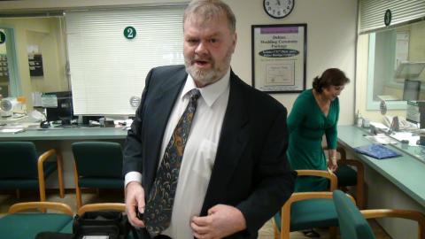 Ronald and Myriam Norman at Coral Gables Courthouse on August 25th, 2011 