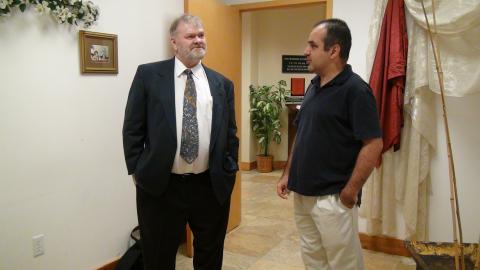 Ronald Norman and Ali Moztarzadeh
