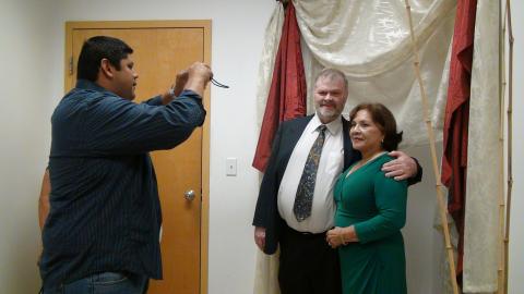 Picture Time With Ronald and Myriam Norman
