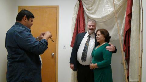 Picture Time With Ronald and Myriam Norman