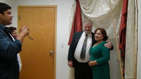 Picture Time With Ronald and Myriam Norman