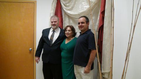 More Pictures With Ronald Norman, Myriam Norman and Ali Moztarzadeh