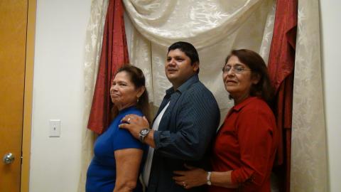 Hilda Casado, Jorge Campos and Rosy Garcia