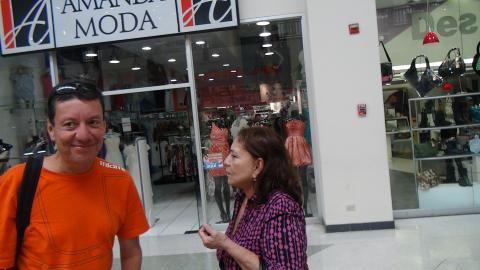 Jorge Quiros and his Mother, Myriam Norman