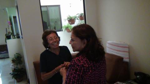 Ermisenda Cruz and Myriam Norman