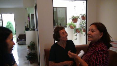Ermisenda Cruz, Rosey Viales and Myriam Norman