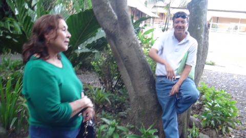 Myriam Norman and Her Son Jorge Quiros