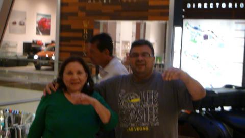 Myriam Norman and Sergio Orozco