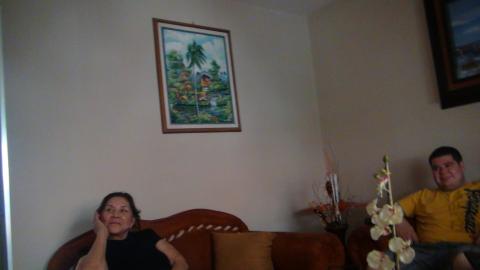Myriam Norman and Ali Sanchez