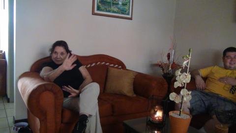 Myriam Norman Hiding From The Camera