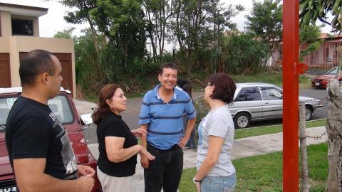 Steven Strasburger, Myriam Norman, Jorge Quiros and Vanessa Rodriguez