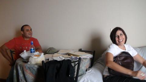 Vanessa Rodriguez and Steven Strasburger