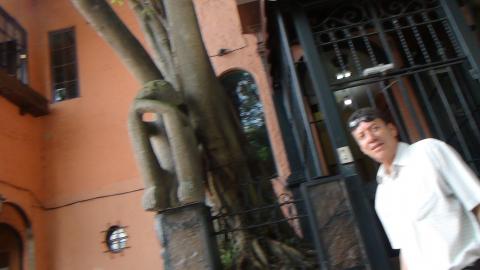 Jorge Quiros at Museum in San Jose, Costa Rica