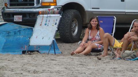 Jewerly Sales on the Beach
