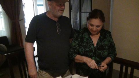 Ronald and Myriam Norman