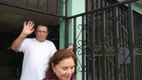 Myriam Norman and Her Friend's Father