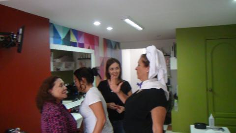 Veronica Alfaro, Dayana Alfaro, Myriam Norman and Marielos Palacios