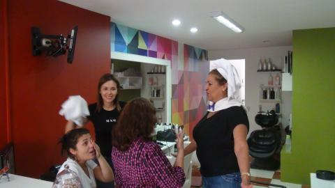Veronica Alfaro, Dayana Alfaro, Myriam Norman and Marielos Palacios