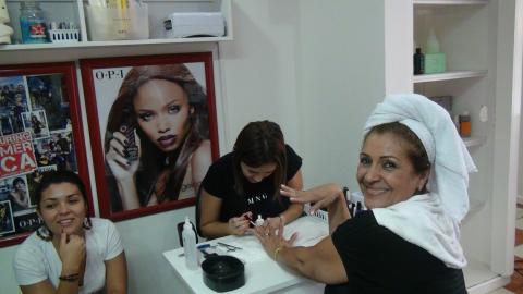 Veronica Alfaro, Dayana Alfaro and Marielos Palacios