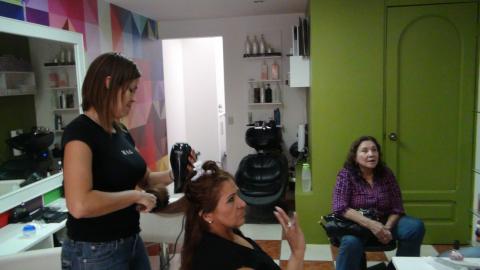 Veronica Alfaro, Dayana Alfaro, Myriam Norman and Marielos Palacios