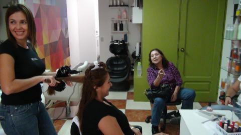 Veronica Alfaro, Dayana Alfaro, Myriam Norman and Marielos Palacios
