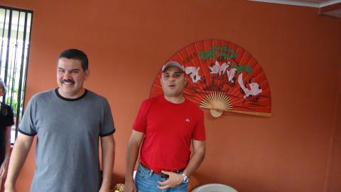Freddy Garcia Sr. and Steven Strasburger