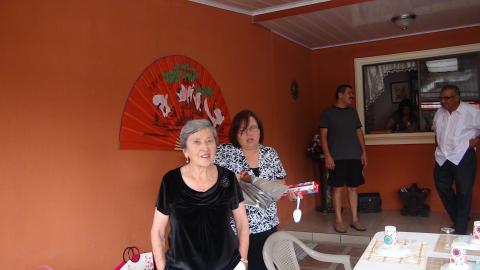 Ana Lucia Castellon, Ana's Mother, Freddy Garcia Sr. and Ana's Father