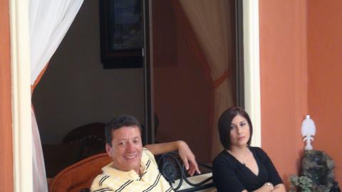 Jorge Quiros and Vanessa Rodriguez