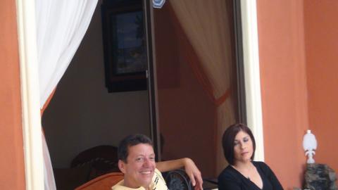 Jorge Quiros and Vanessa Rodriguez