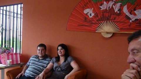 Ali and Ana Virginia Garcia Castellon Sanchez with Jorge Quiros