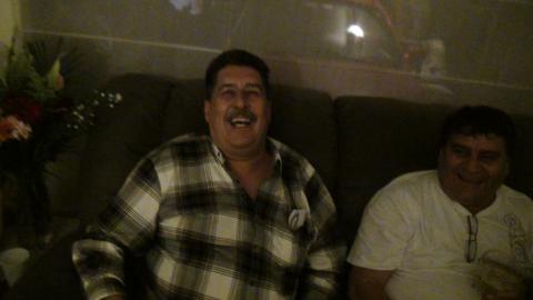 Mauuel Alfaro and a Party Guest
