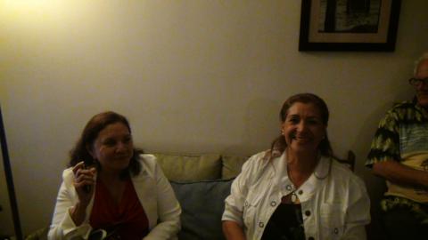Veronica Alfaro and Myriam Norman