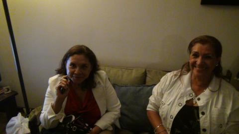 Veronica Alfaro and Myriam Norman