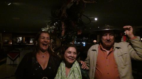 Manuel and Veronica Alfaro Along With Myriam Norman