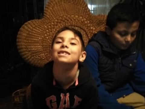 Diego Quiros Family - Ignacio Calvo Gonzalez and Esteban Roldan Gonzalez at the Casa Lima Bed and Breakfast Hotel