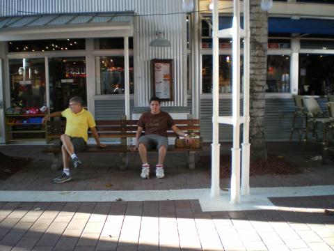 Freddy Garcia Jr at Bayside Market Place in Miami Florida-May 8 2009 (2)