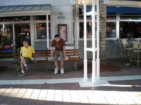 Freddy Garcia Jr at Bayside Market Place in Miami Florida-May 8 2009
