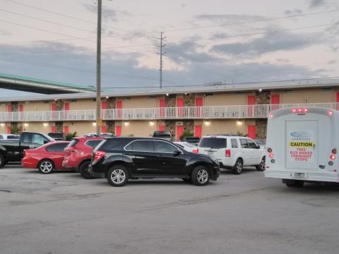 Front of Gilbert's Motel 2-24-2018