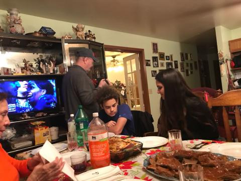 Getting Ready to Eat 12-31-2017