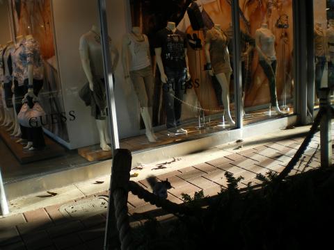 Guess Clothing Store at Bayside Market Place in Miami Florida-May 8 2009