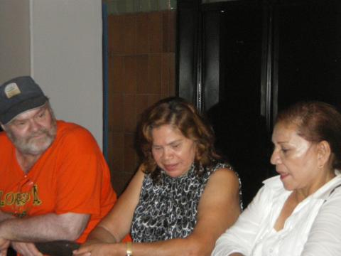 Ronald and Myriam Norman with Hilda Casado 10-31-2009