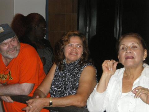 Ronald and Myriam Norman with Hilda Casado 10-31-2009
