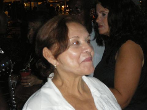 Myriam Norman at Bayside Market Place In Miami, Florida 10-31-2009
